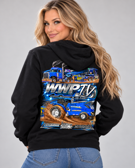 WWPTV Electric Blue Hoodie