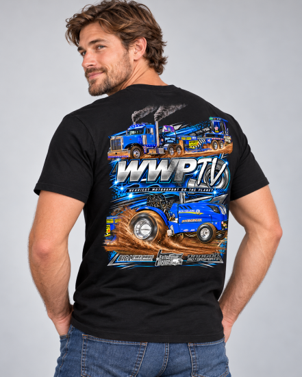 WWPTV Electric Blue T Shirt
