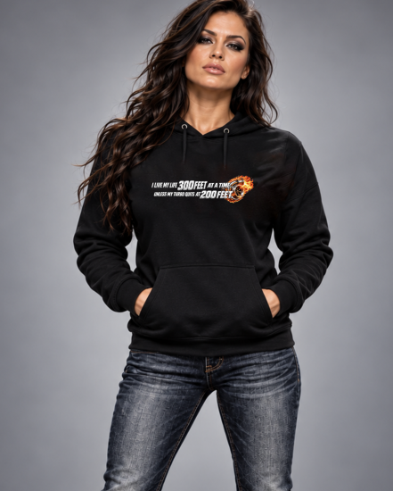 WWPTV I Live My Life 300 Feet At A Time Hoodie
