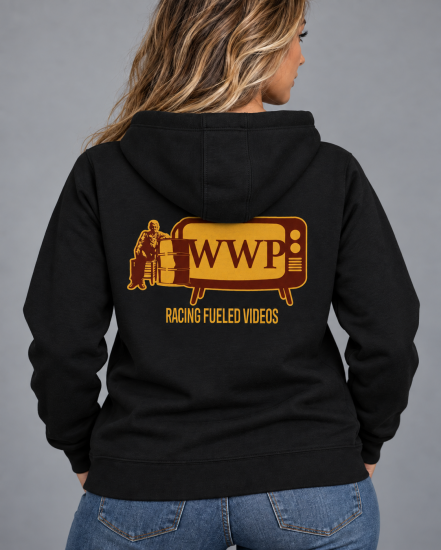 WWPTV Black Racing Fueled Hoodie